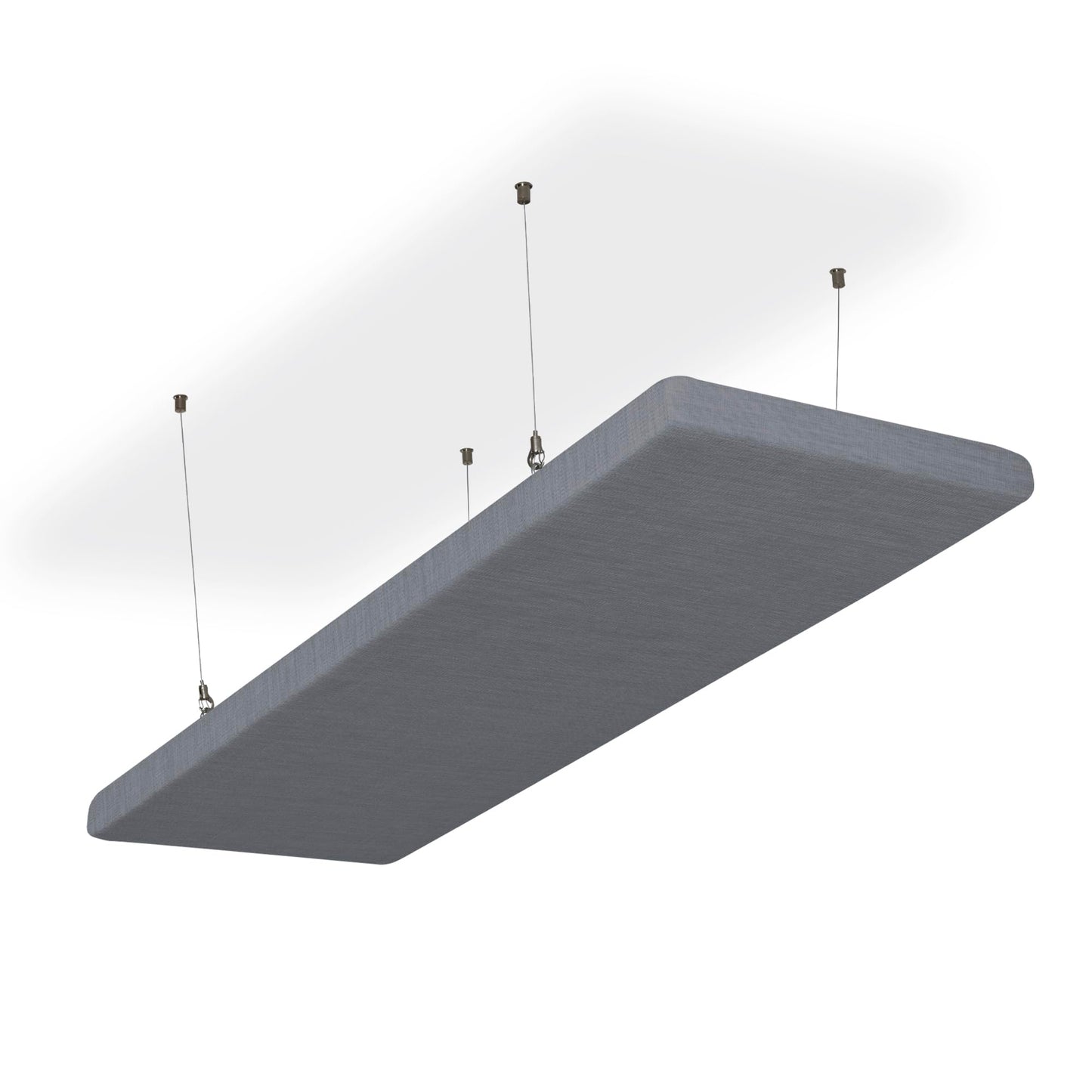 Akustikpaneele für Deckenmontage, Decke: 114x33x5cm 13_Dunkelgrau