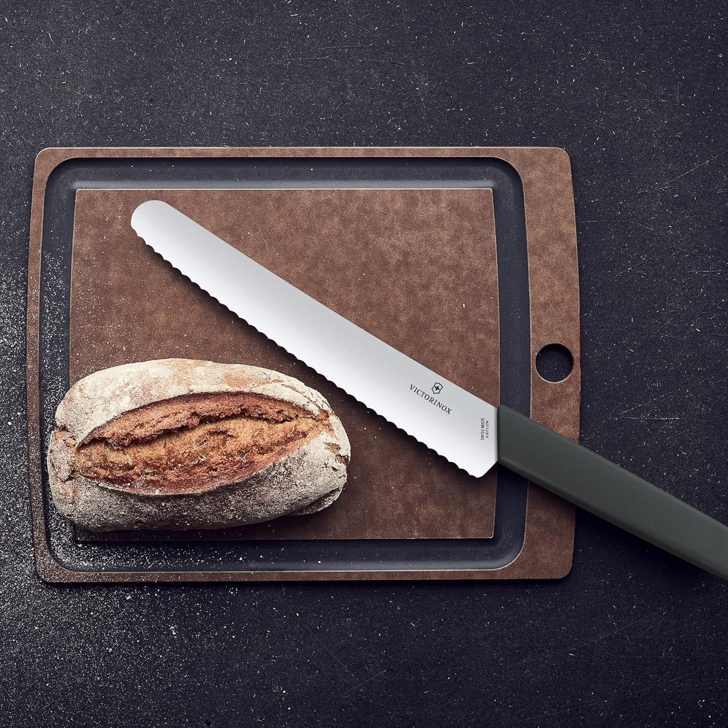 Swiss Modern - Brot- und Konditormesser, Schwarz
