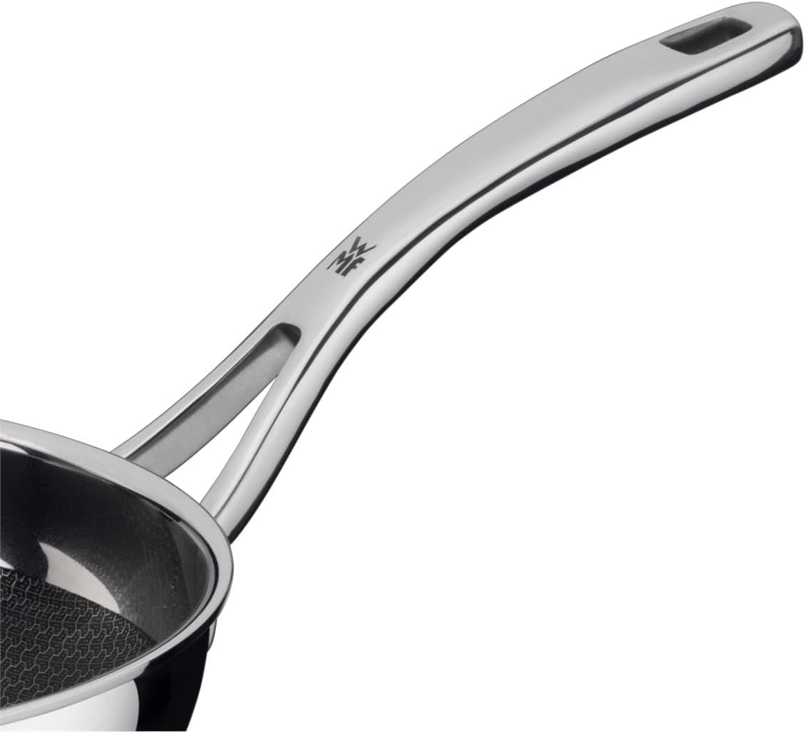 Wokpfanne Edelstahlpfanne 28cm Wabenboden Profi Resist Induktion beschichtet, vollbeschichtet