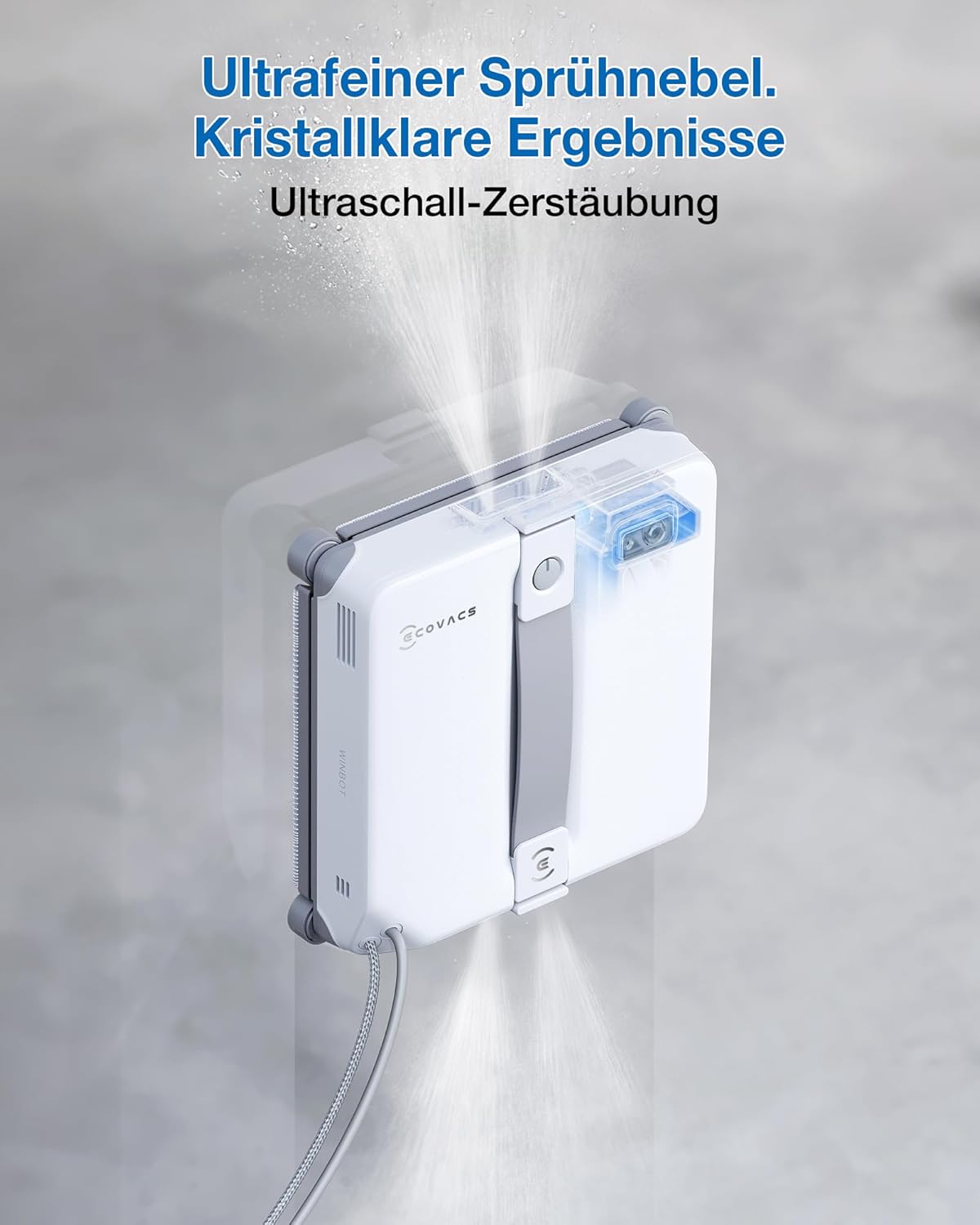 Fensterputzroboter Winbot Mini 2 mit Ultraschallfunktion, Mini 2