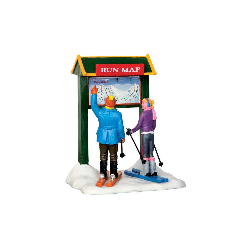 Weihnachtswelt Zubehör: What's Next? - Ski Karte lesen