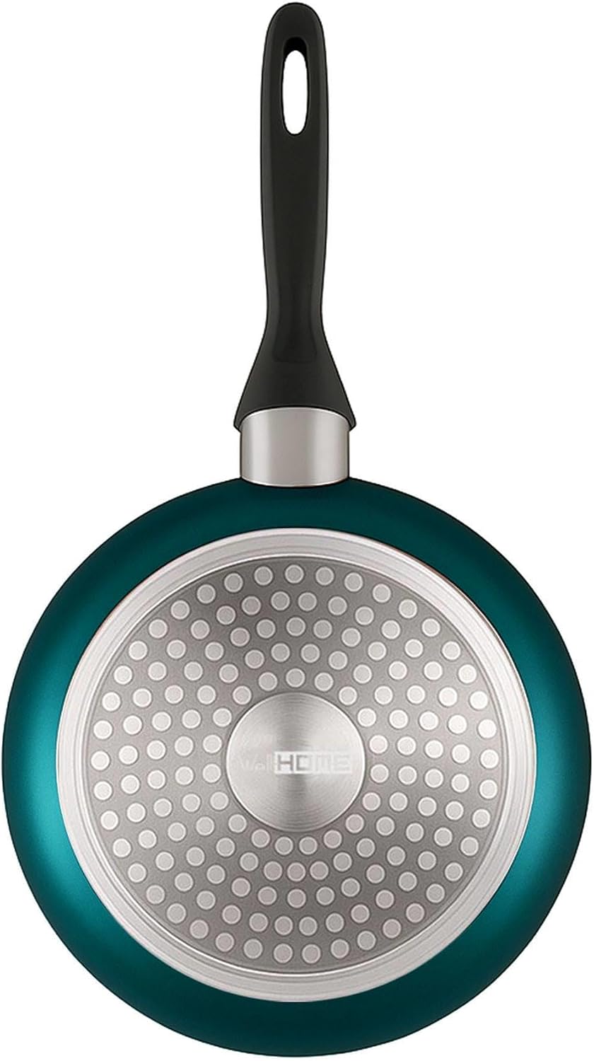4-teiliges Pfannenset, Blau Metallic