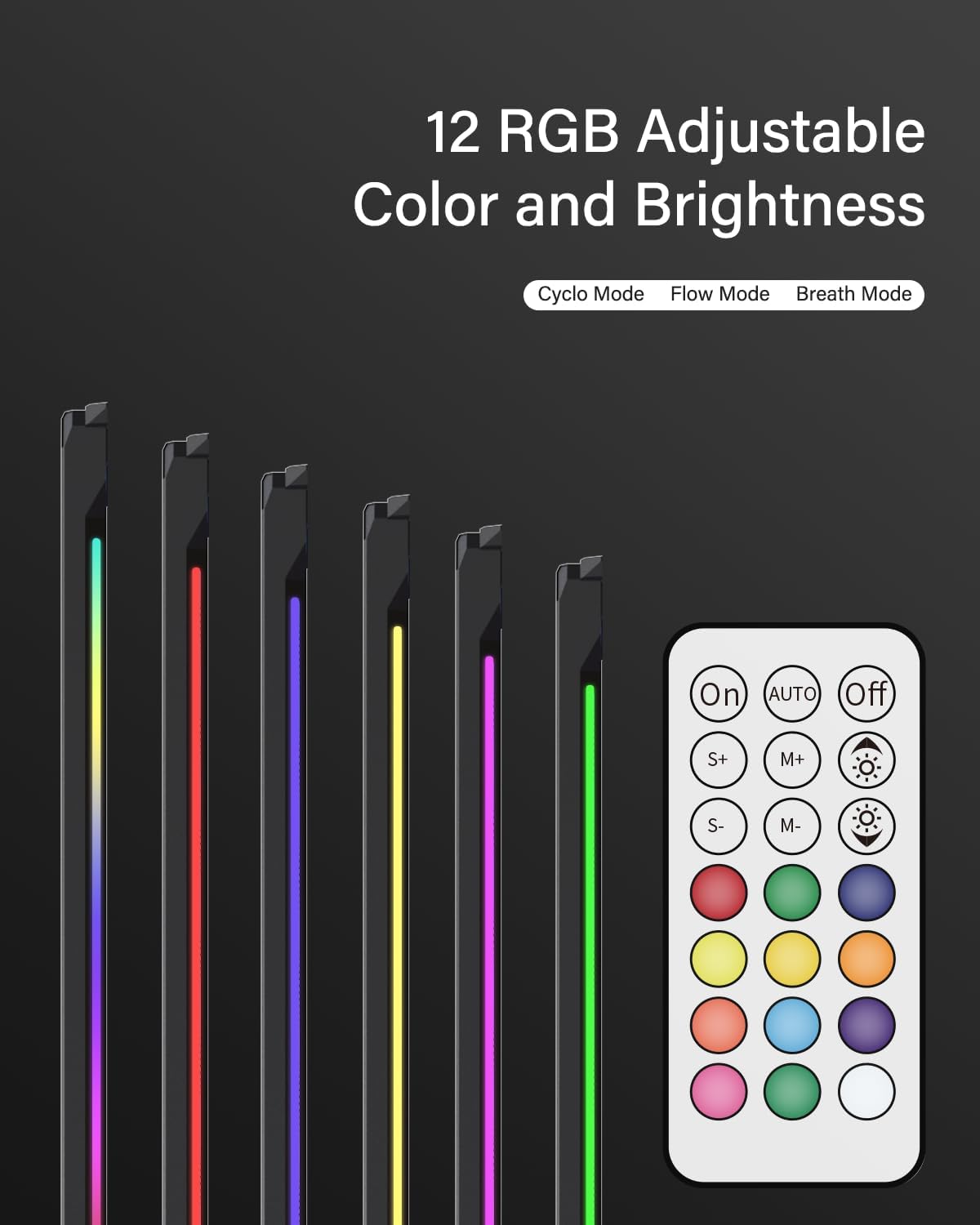 RGB Gaming Desktop-Ständer, DS001-DM-DE