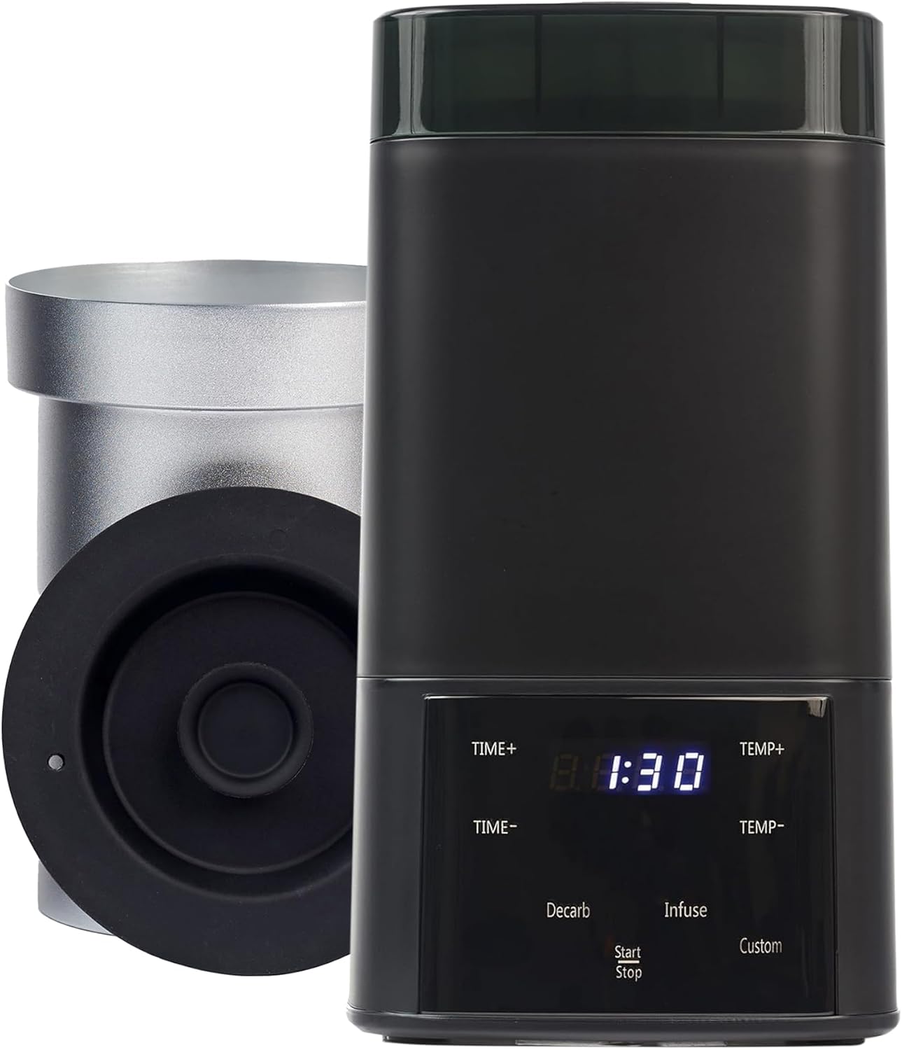 Decarboxylator & Infuser mit Zubehör, Boost Schwarz