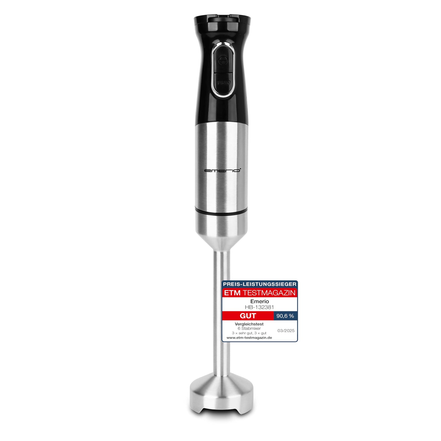 HB-132381 Stabmixer 1000 W, stufenlose Geschwindigkeitseinstellung, 1000W