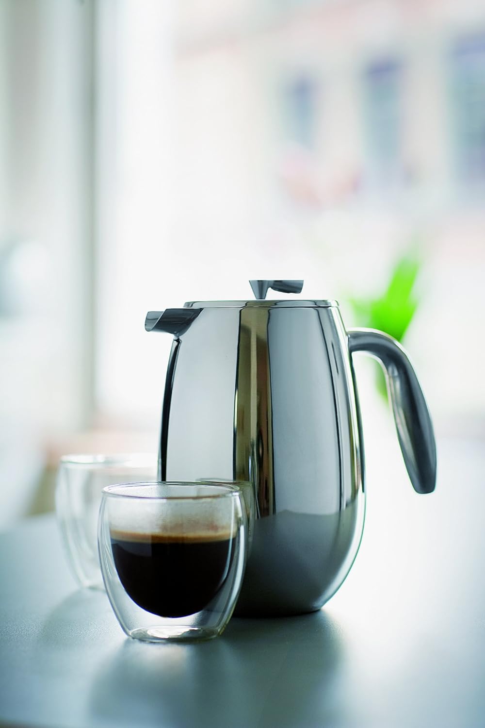 Kaffeebereiter Columbia, Shiny 12 oz Single