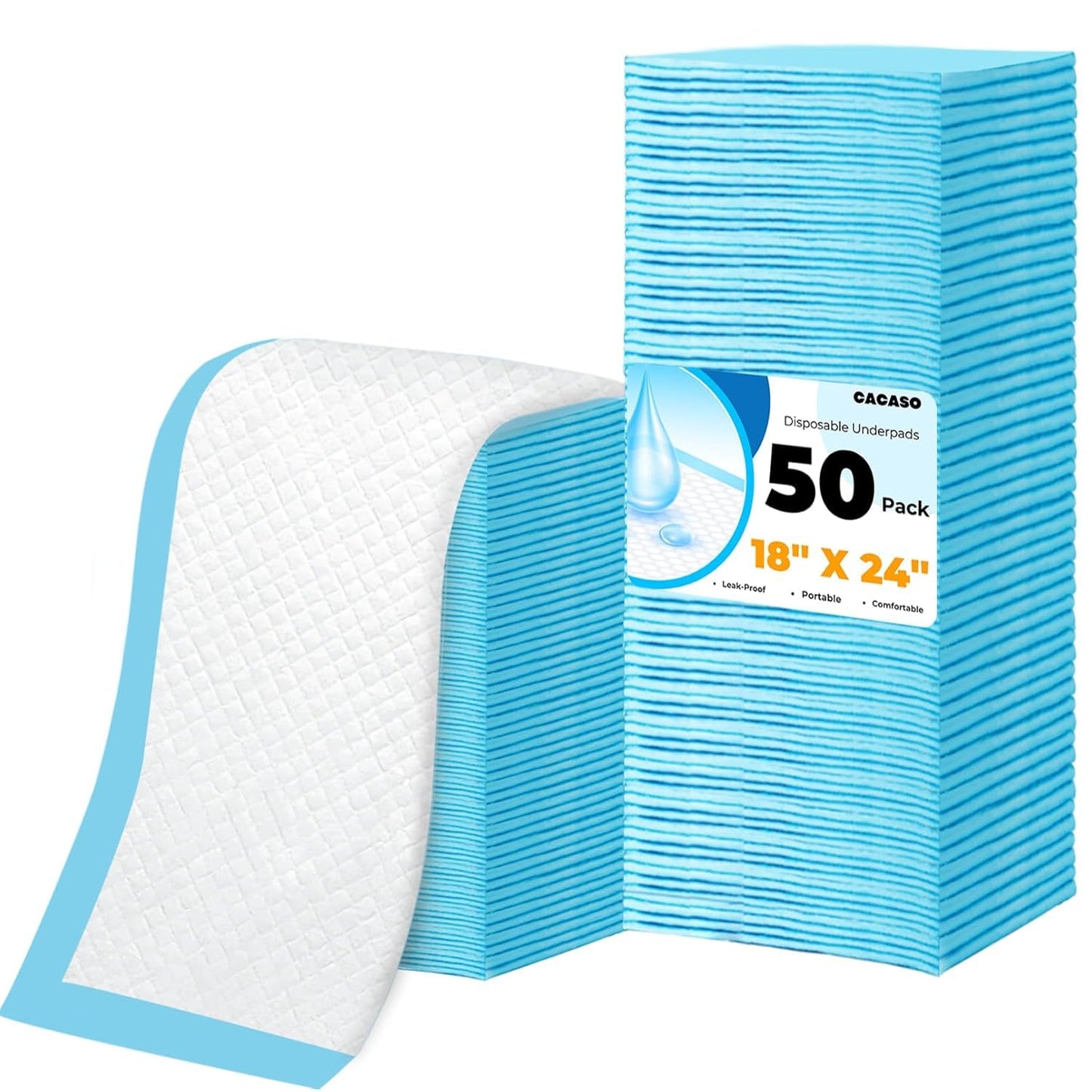 Einweg-Wickelunterlagen, 50 Stück