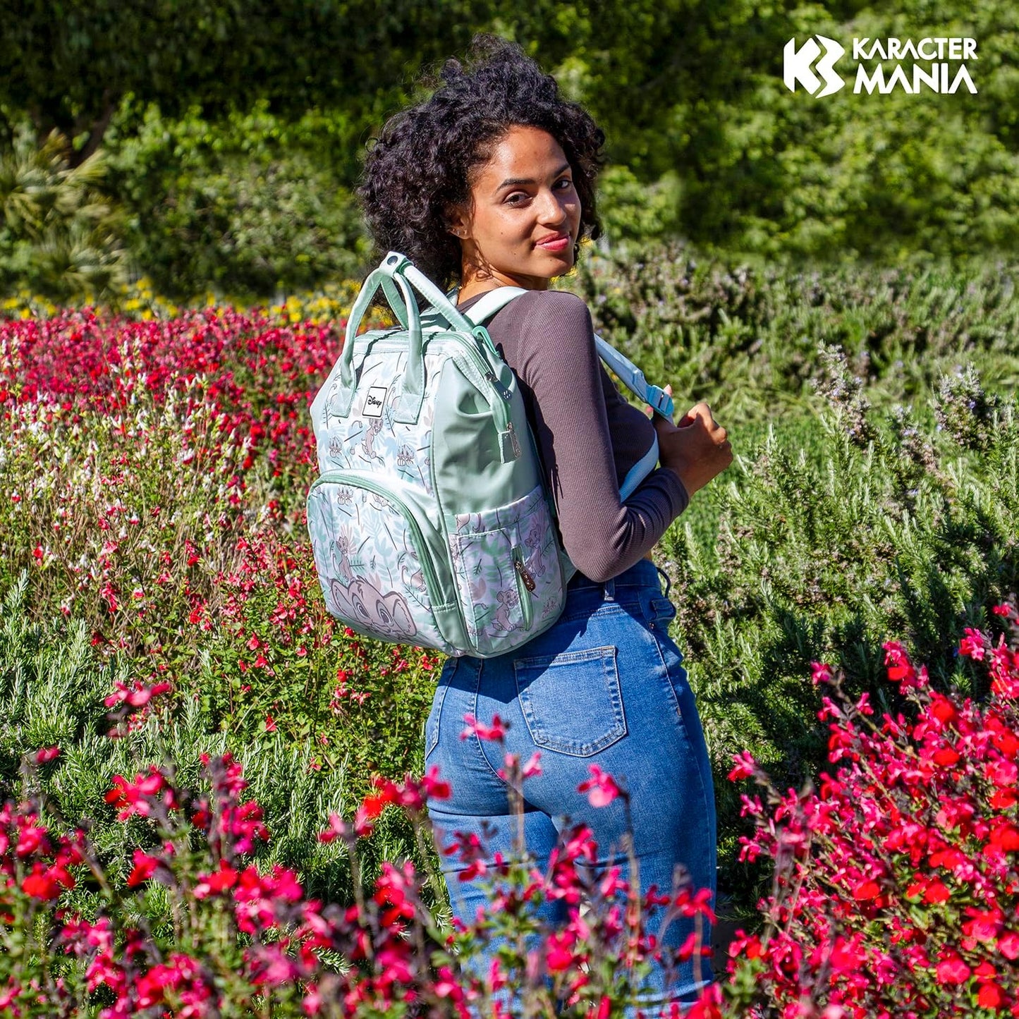 Mutterschafts-Rucksack für unterwegs, Türkis