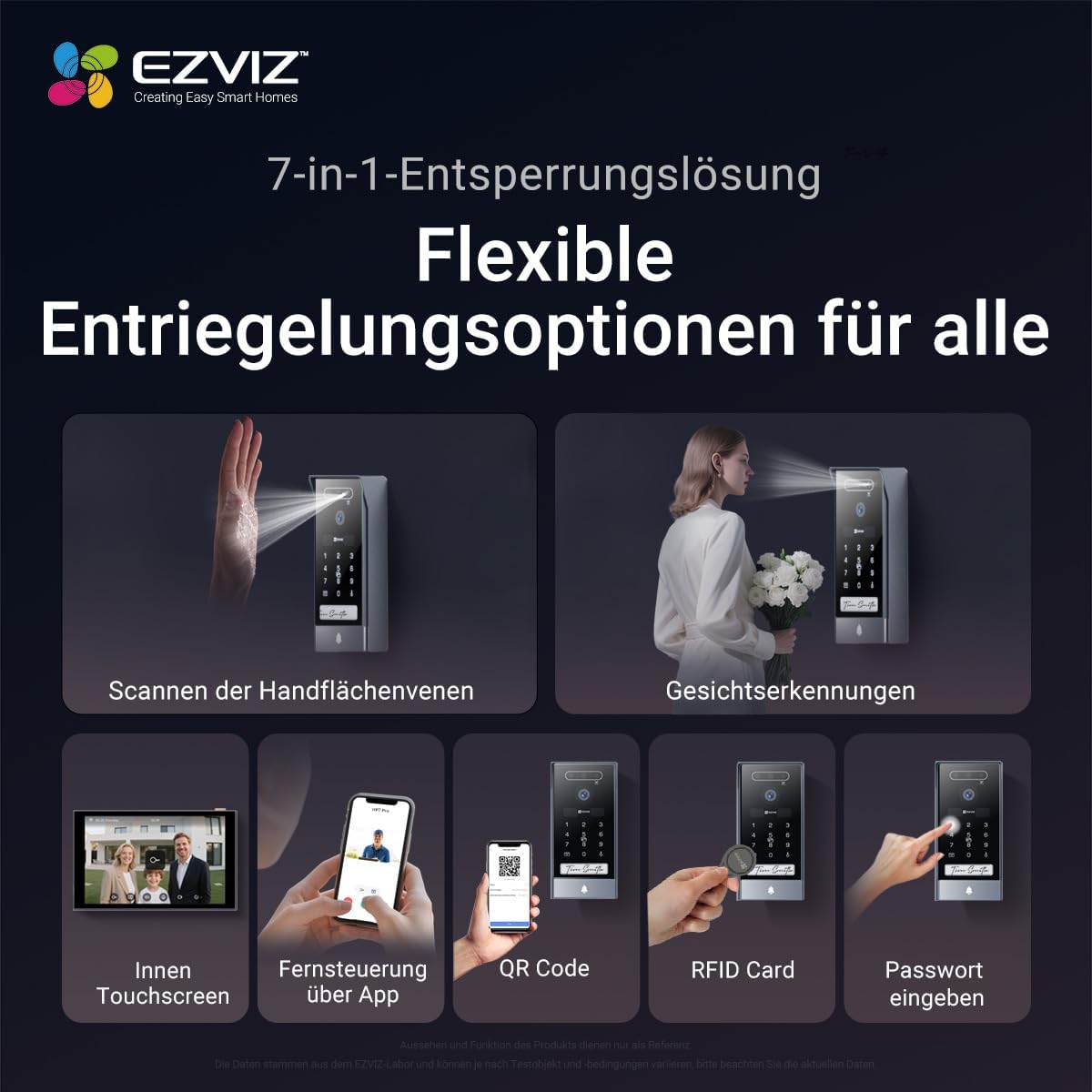 HP7 Pro 4K Türsprechanlage mit Touchscreen-Monitor, Hp7 Pro 4k