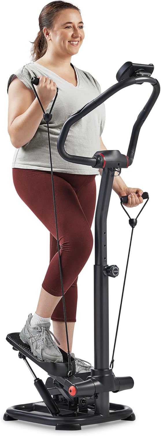 Stair Stepper mit Lenker & Widerstandsbändern, Anthrazit