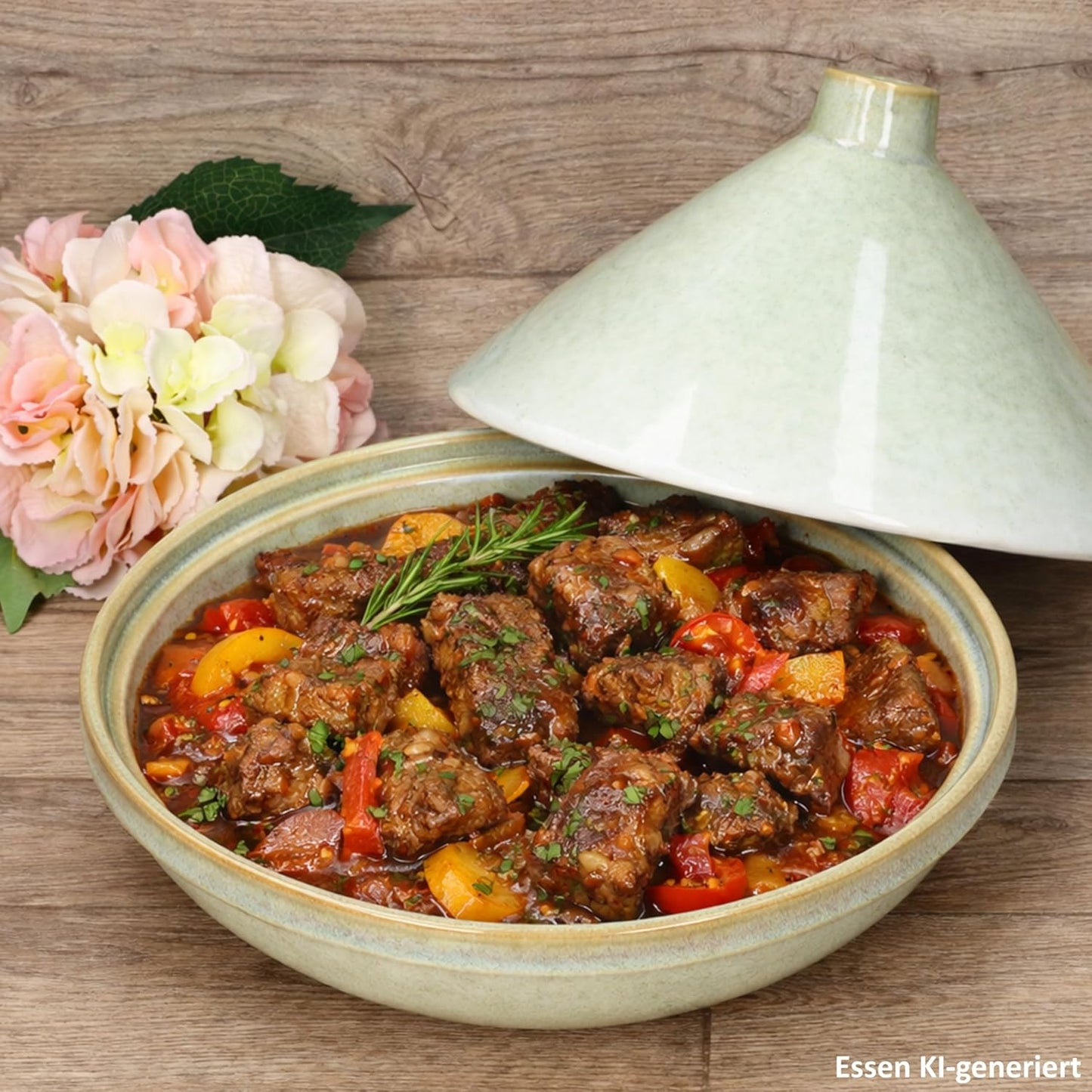 Tajine Schmorform mit Deckel