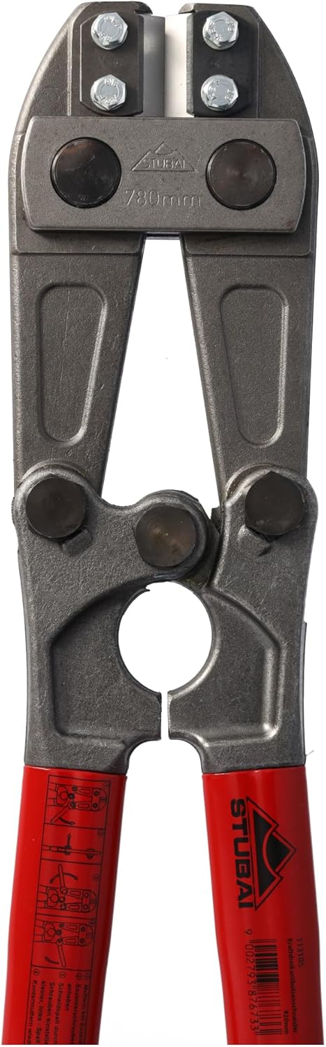 Bolzenschneider mit Dreikantschneiden, 920 mm Dreikantschneider