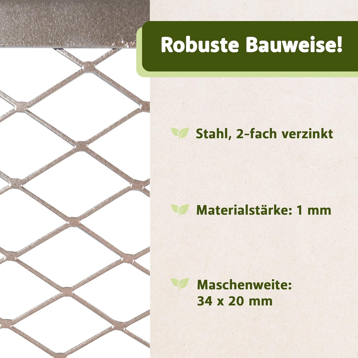 Komposter mit Bodengitter, 448 Liter (ohne Deckel) silber