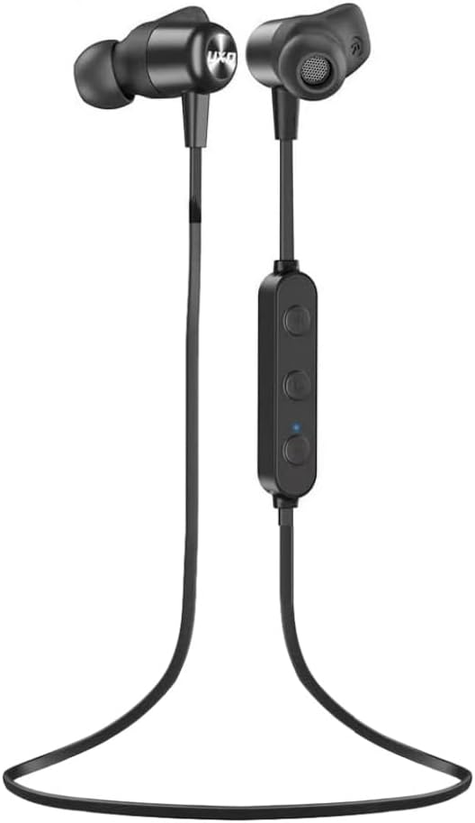 In-Ear Kopfhörer mit Mikrofon IPX7, Schwarz