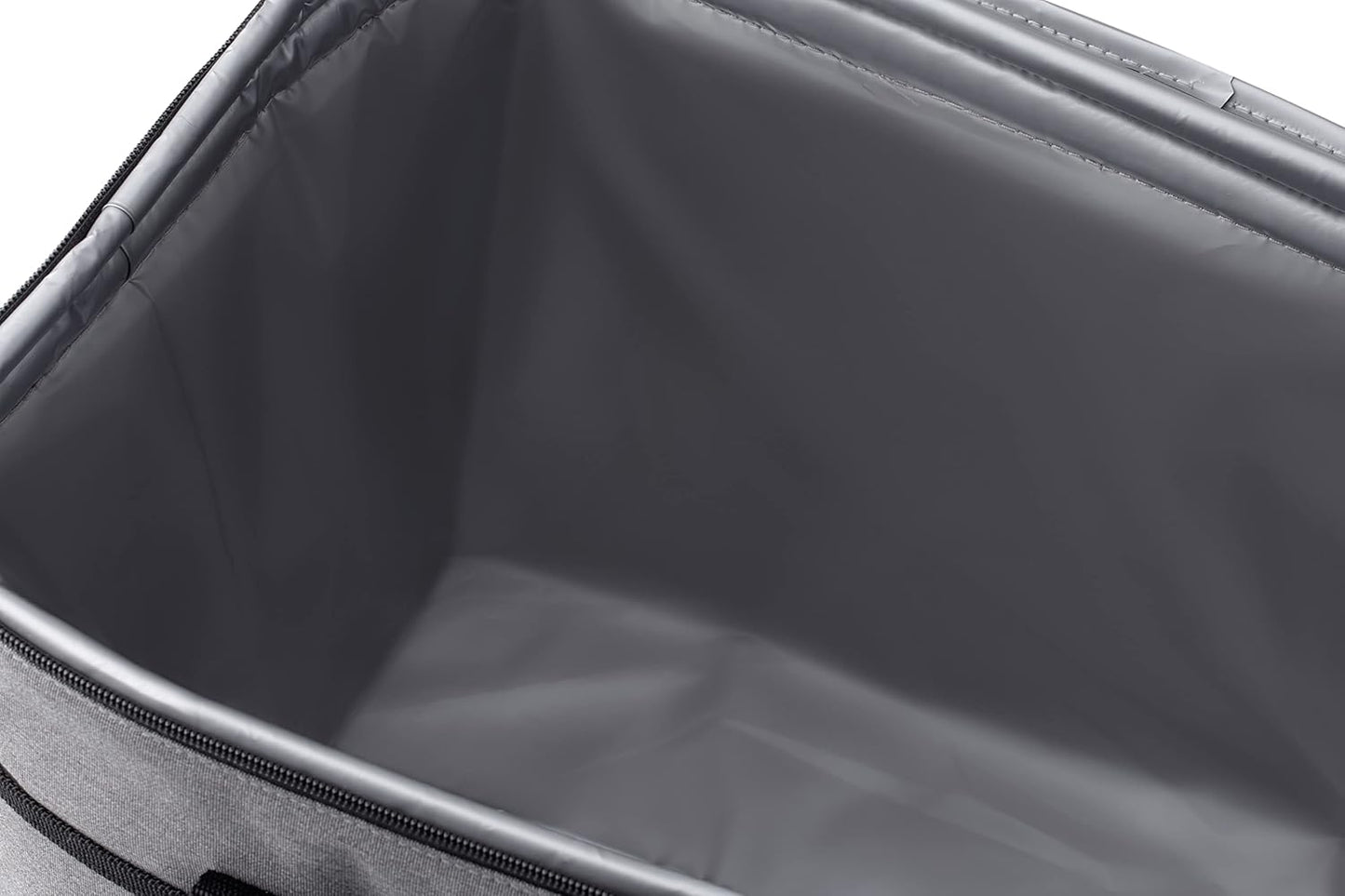 Thermotasche mit Schultergurt, regenfest, grau