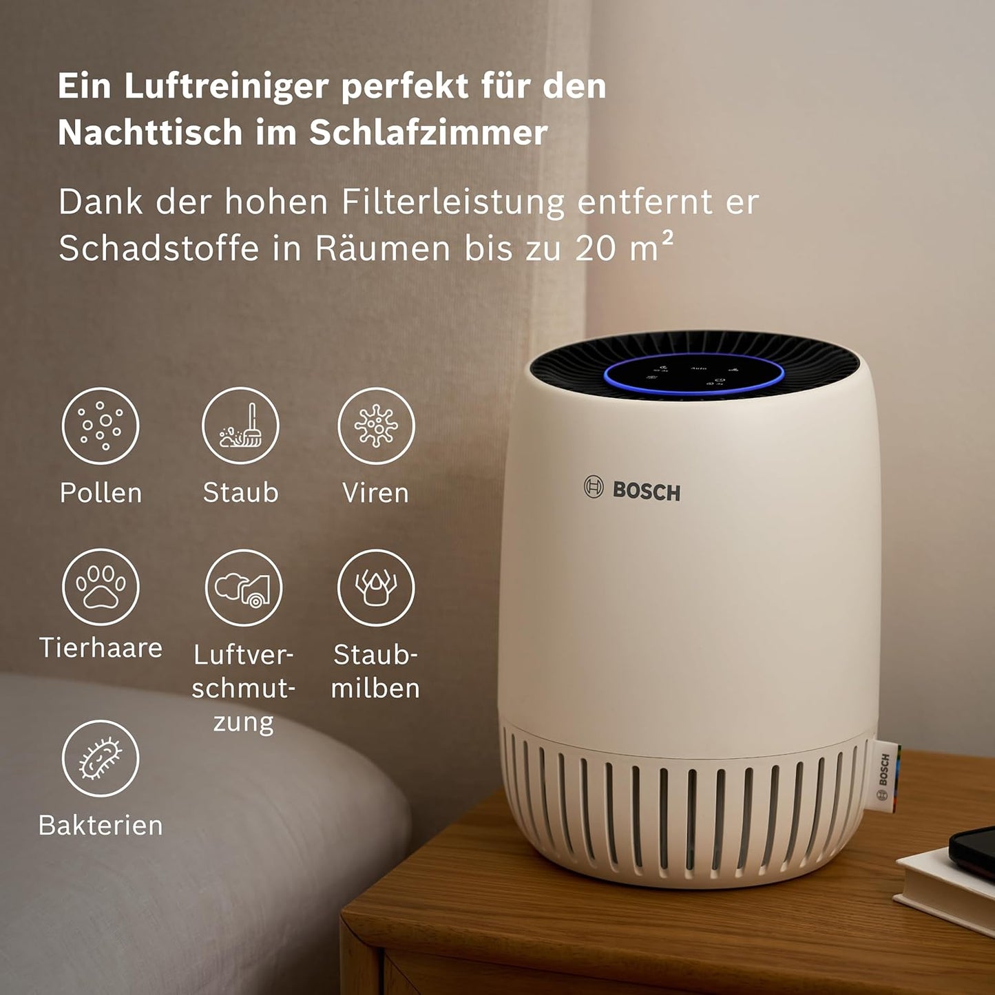 Luftreiniger Air 1000 mit Automatikmodus, Air 1000