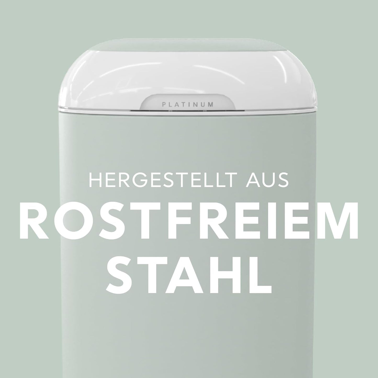 Platinum Windeleimer mit Fusspedal, Vert