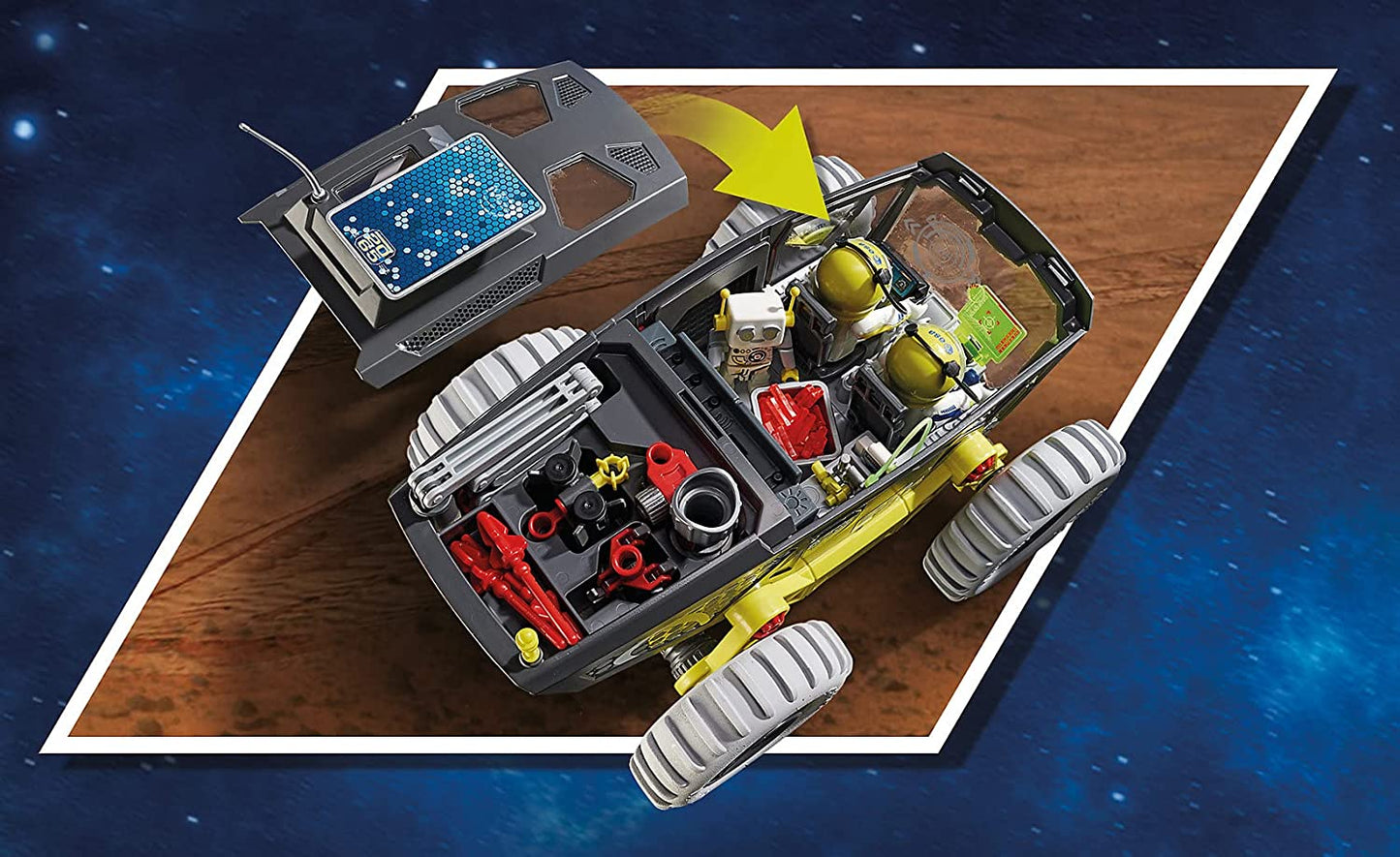 70888 Space Mars-Expedition mit Fahrzeugen, Konstruktionsspielzeug