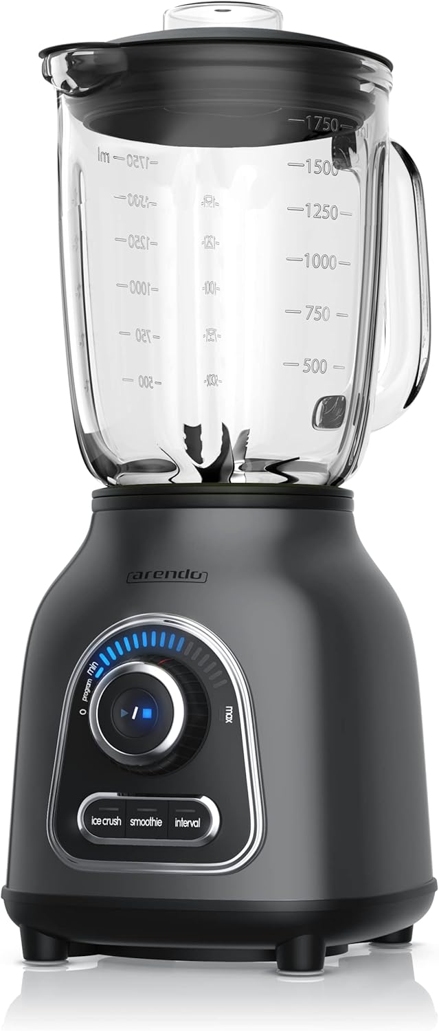 Standmixer mit Glasbehälter, A: Cool Grey