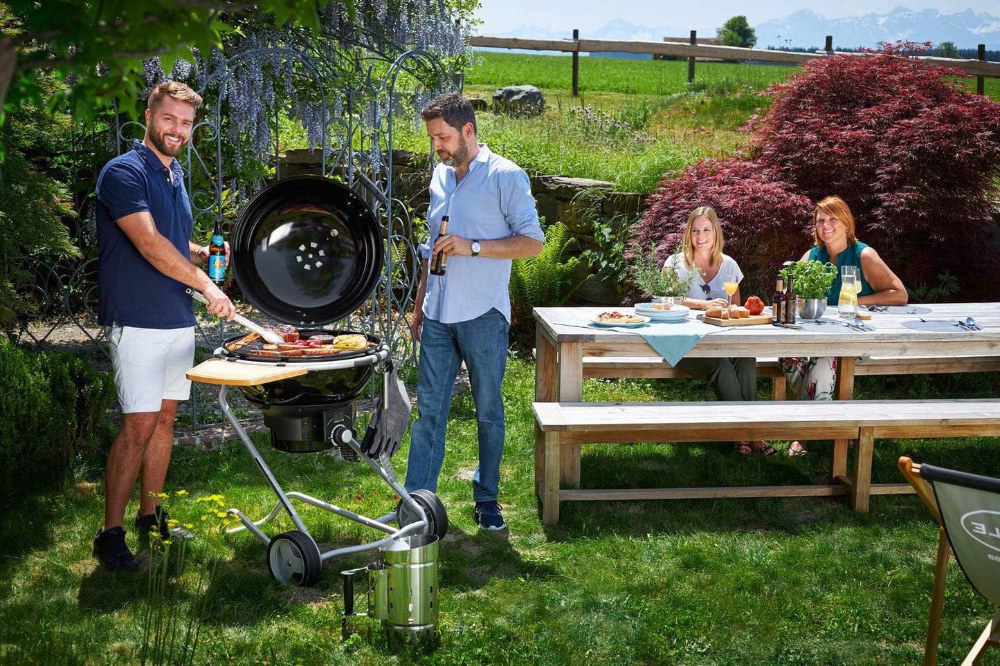 Ablagetisch für Kugelgrills, Ablagetisch Single