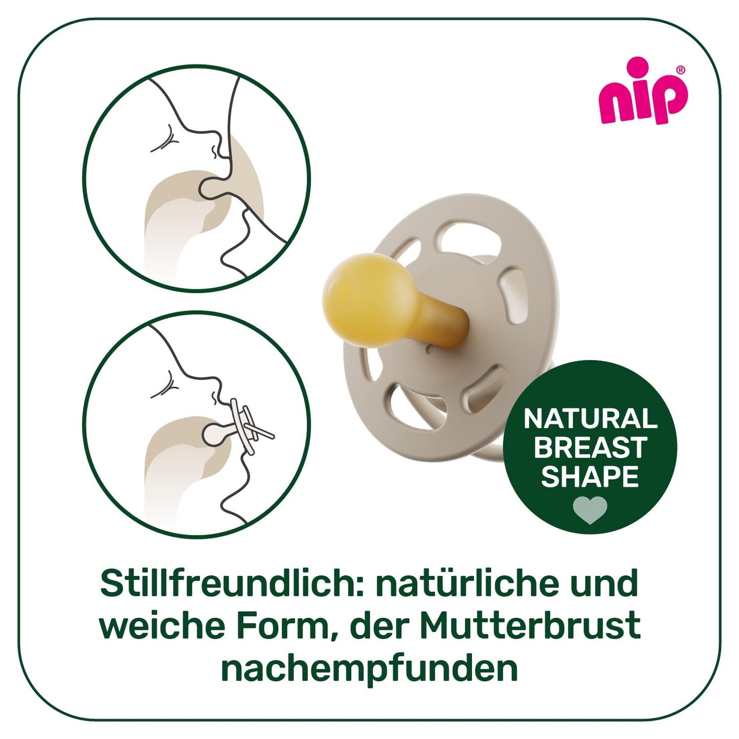 Leuchtender Schnuller im 4er-Pack (0-6 Monate), lila/rot Grösse 1 (0-6 Monate)