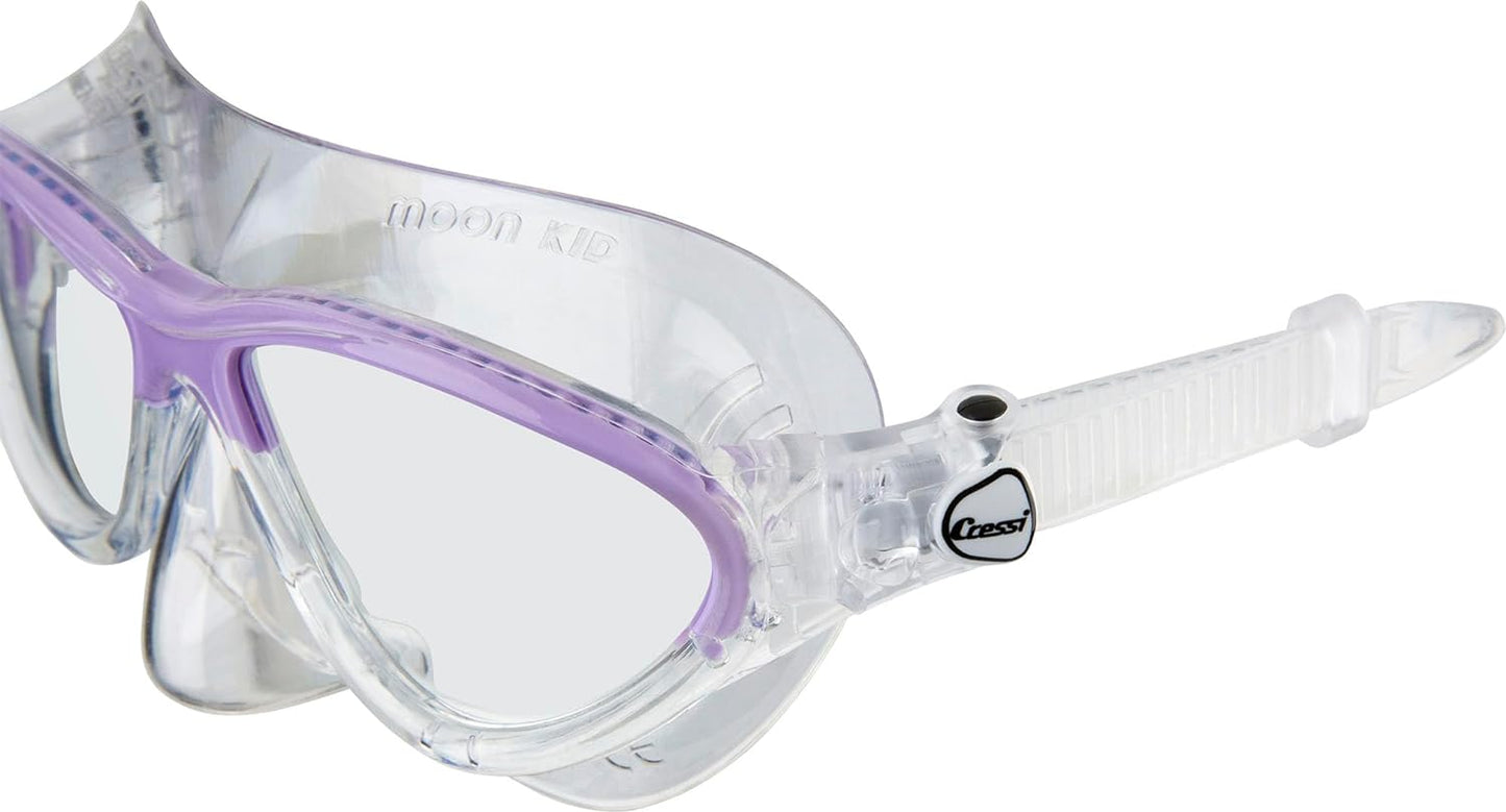 Moon Kid Taucherbrille, Mask, Transparent/Flieder