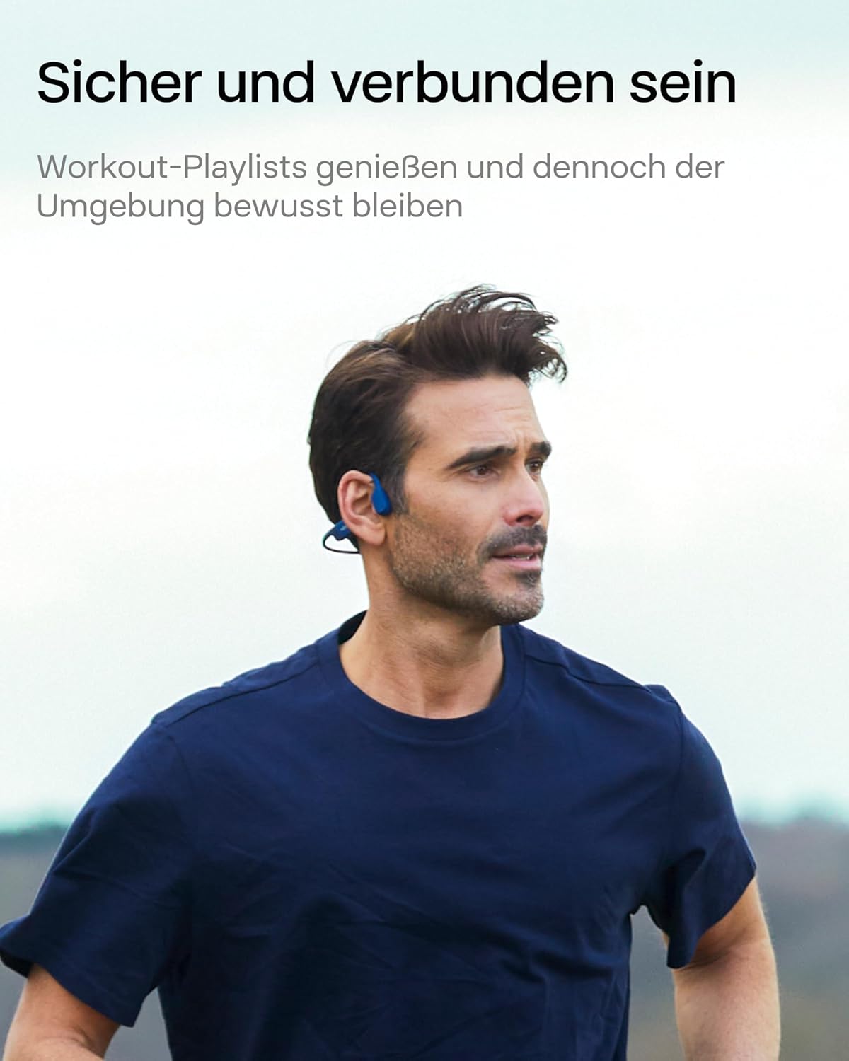 Open-Ear-Sportkopfhörer, Standard Blue Eclipse