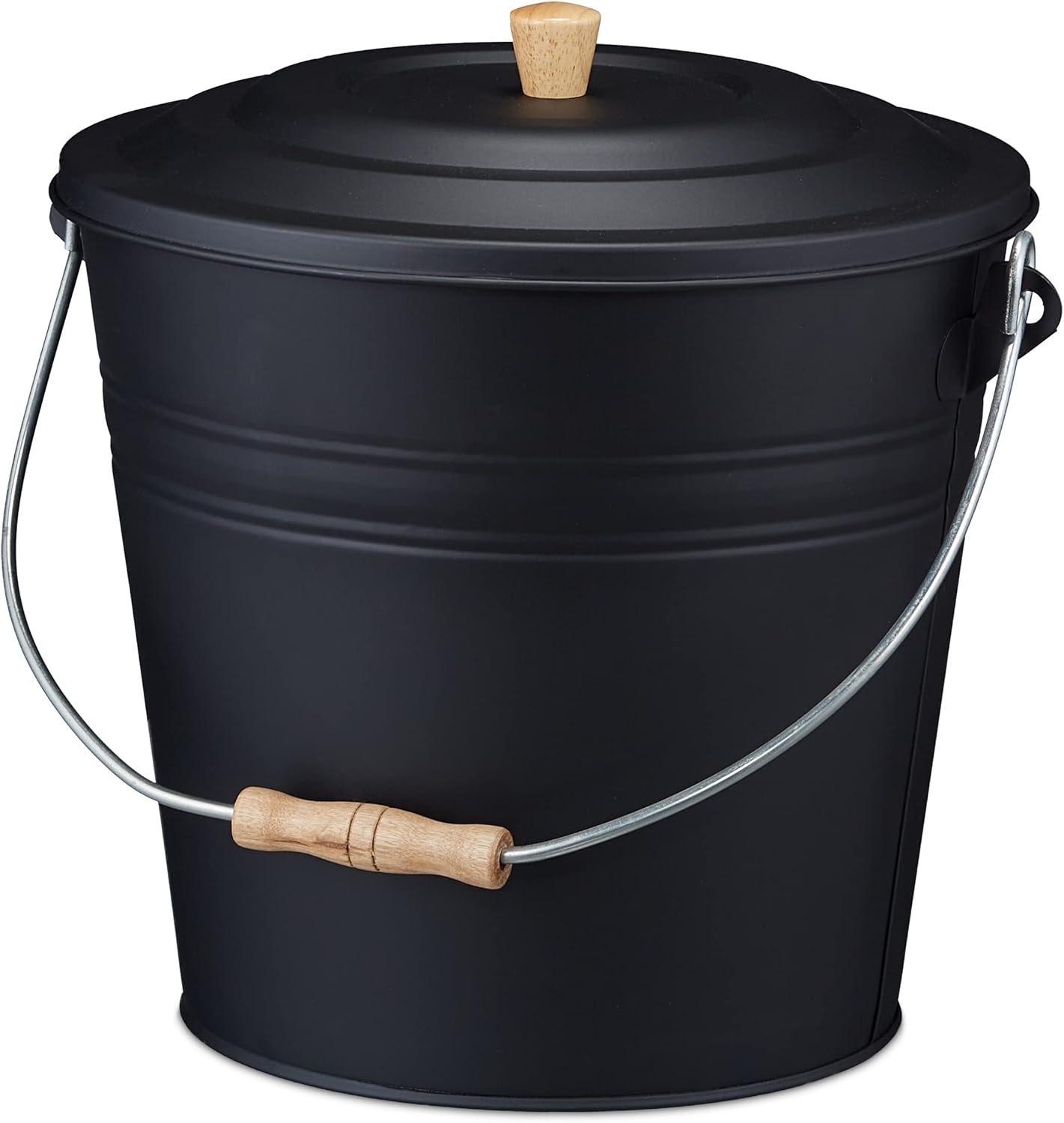 Ascheeimer mit Deckel