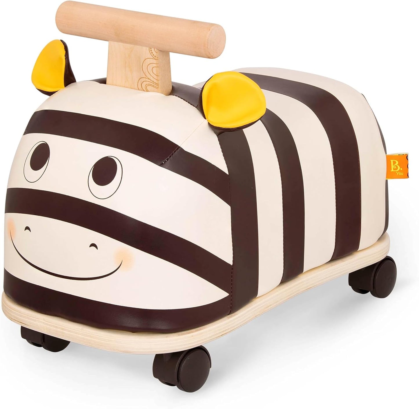 Rutschfahrzeug Zebra aus Holz, Rutscher Zebra