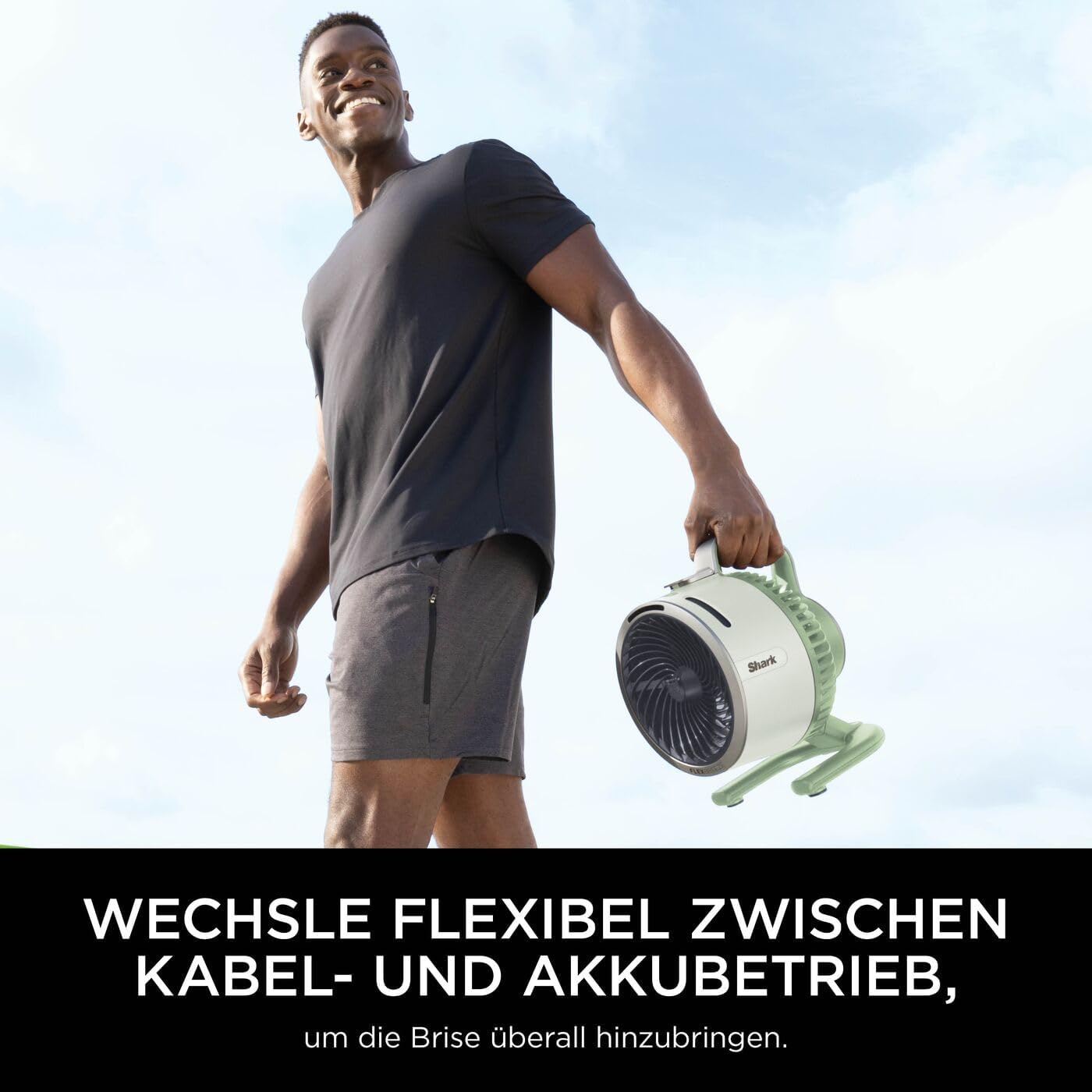 FA050EU FlexBreeze HydroGo Ventilator mit Sprühnebel, Mint