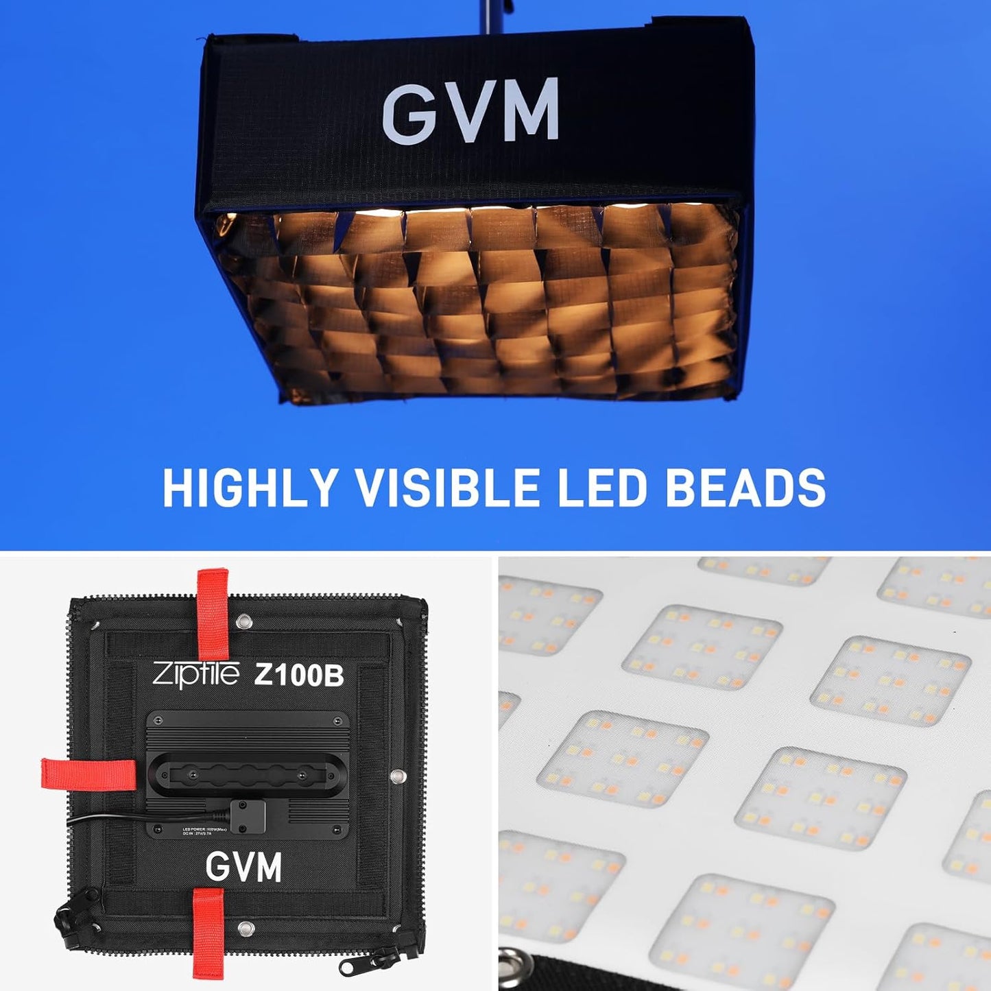 Z100B 100W Bi-Color LED Videolicht, Z100B