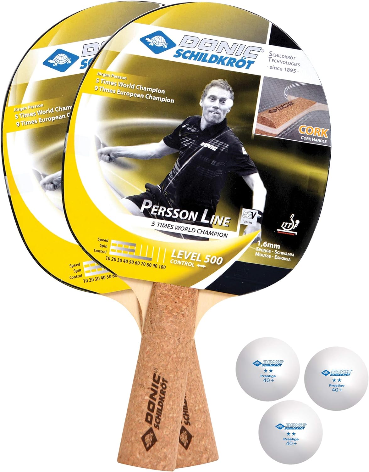 Tischtennis Set Persson 500, Single