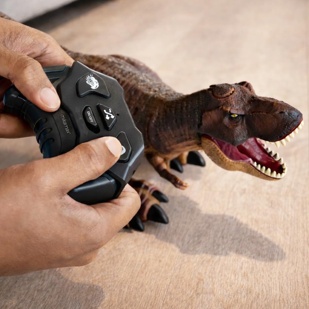 RC-Dinosaurier mit Rauch- und Soundeffekten