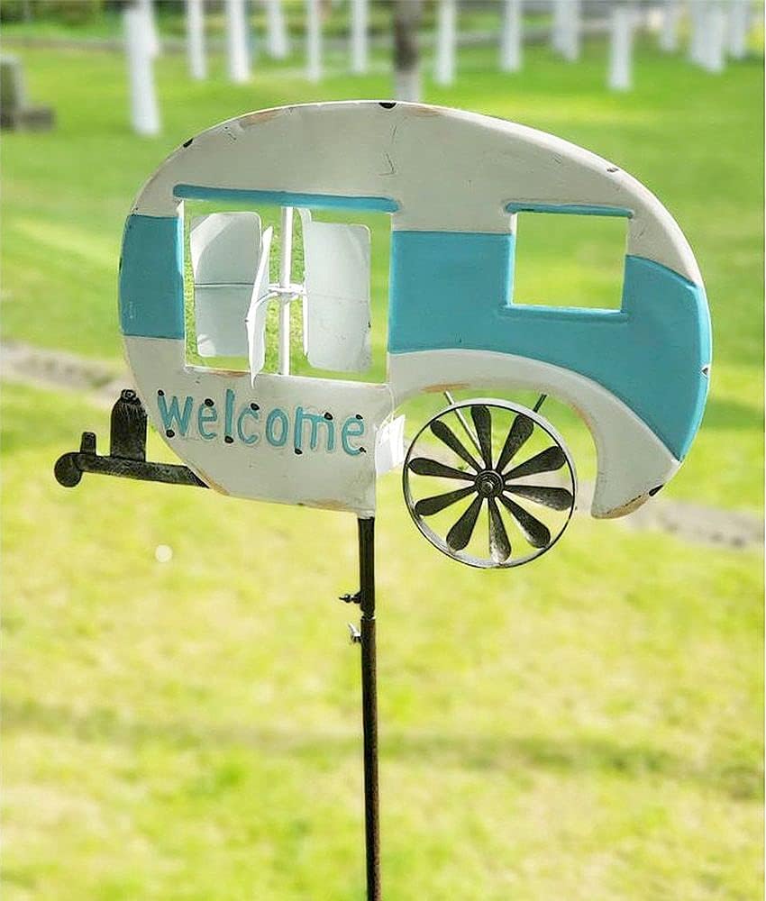 Gartenstecker Caravan 96103 mit Windspiel