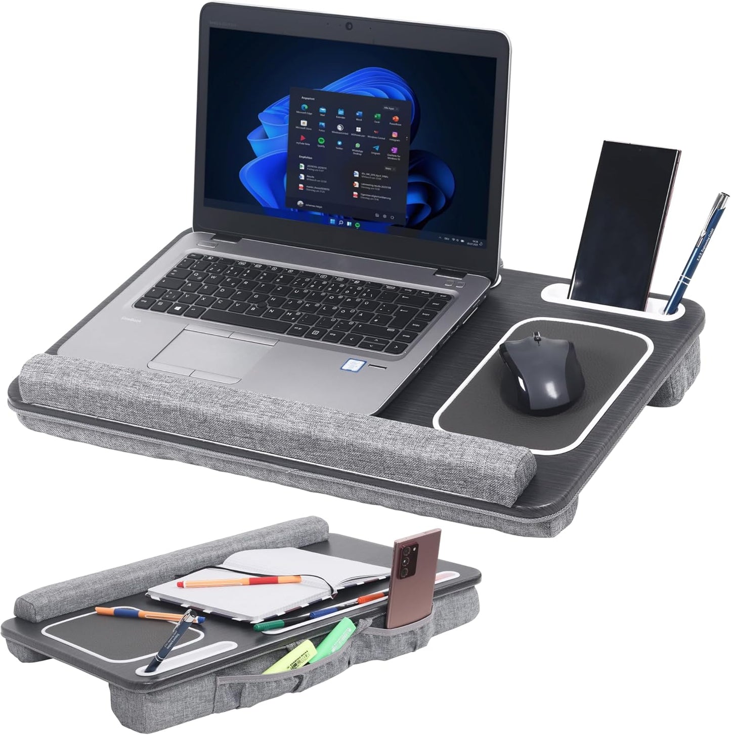 Laptopkissen, La0018 (Anthrazit)