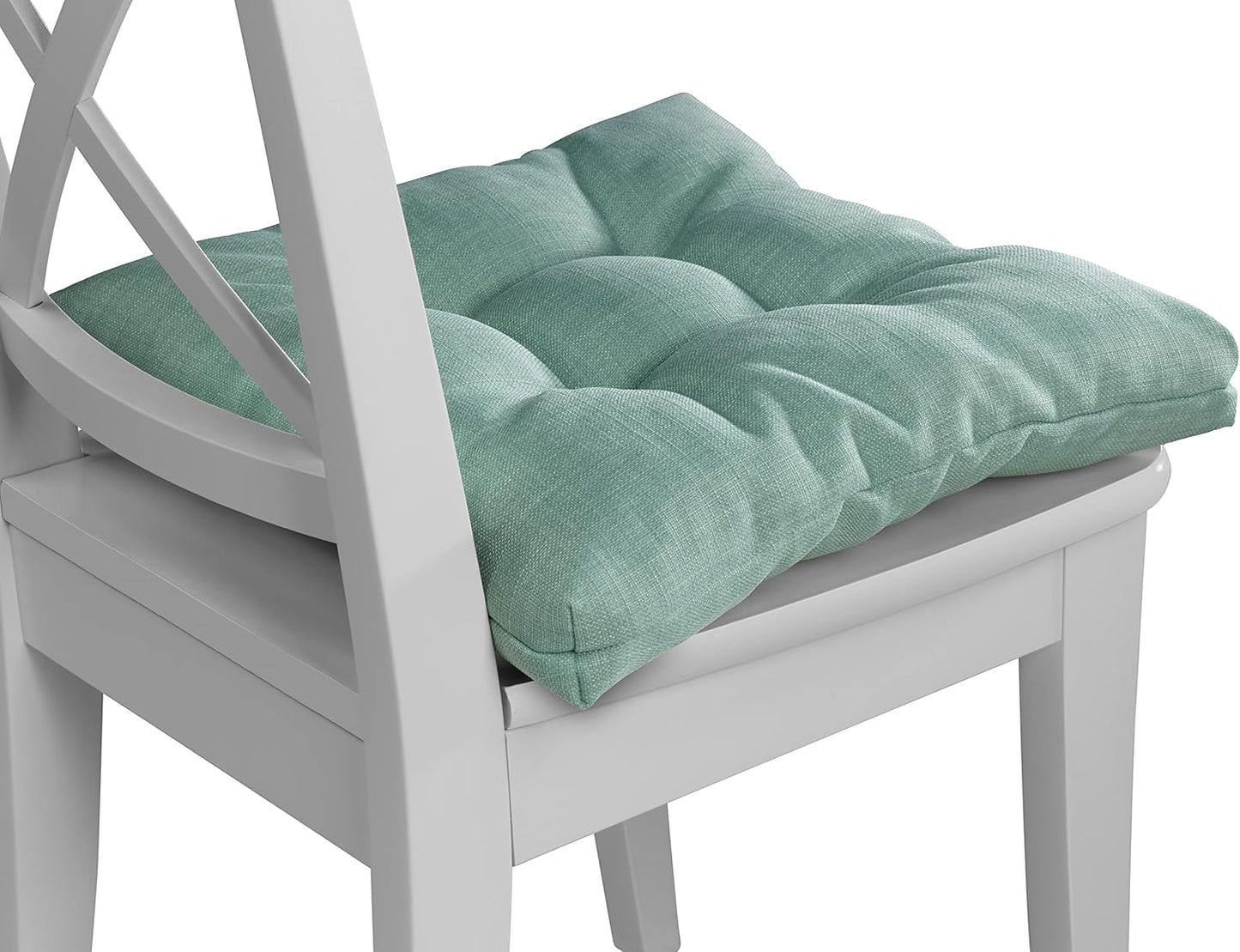 2-teiliges Sitzkissen-Set, 40x40 cm 2er Set Türkis
