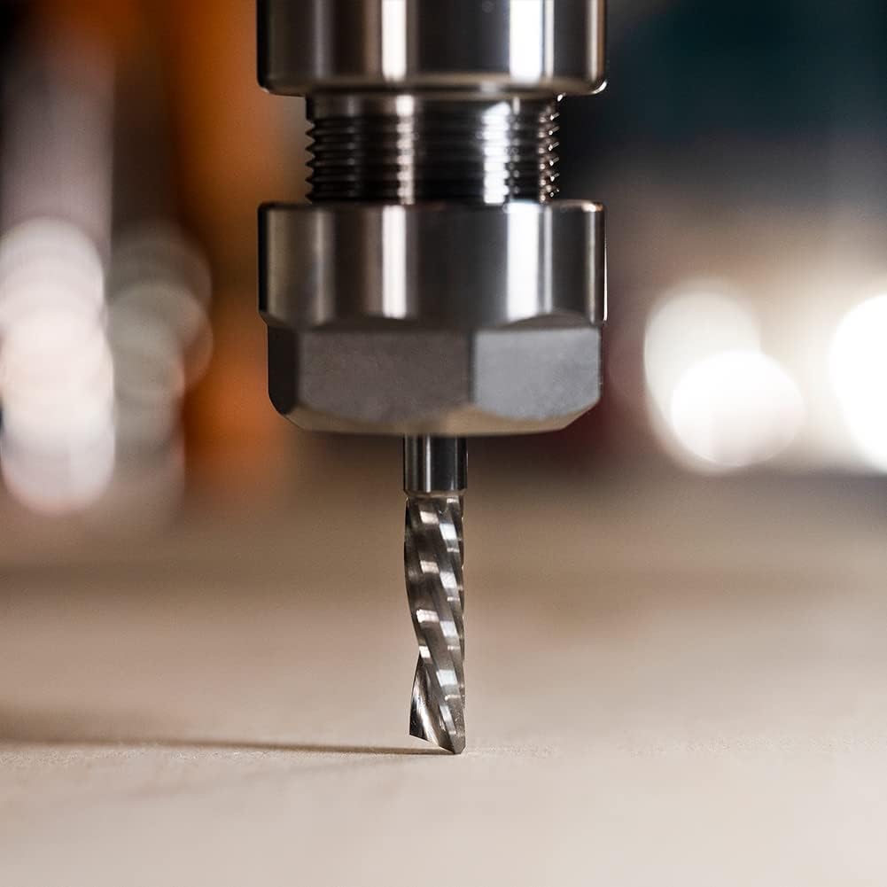 Einschneidiger CNC-Fräser-Set, 5 Stück, D3.1-L12-5pcs