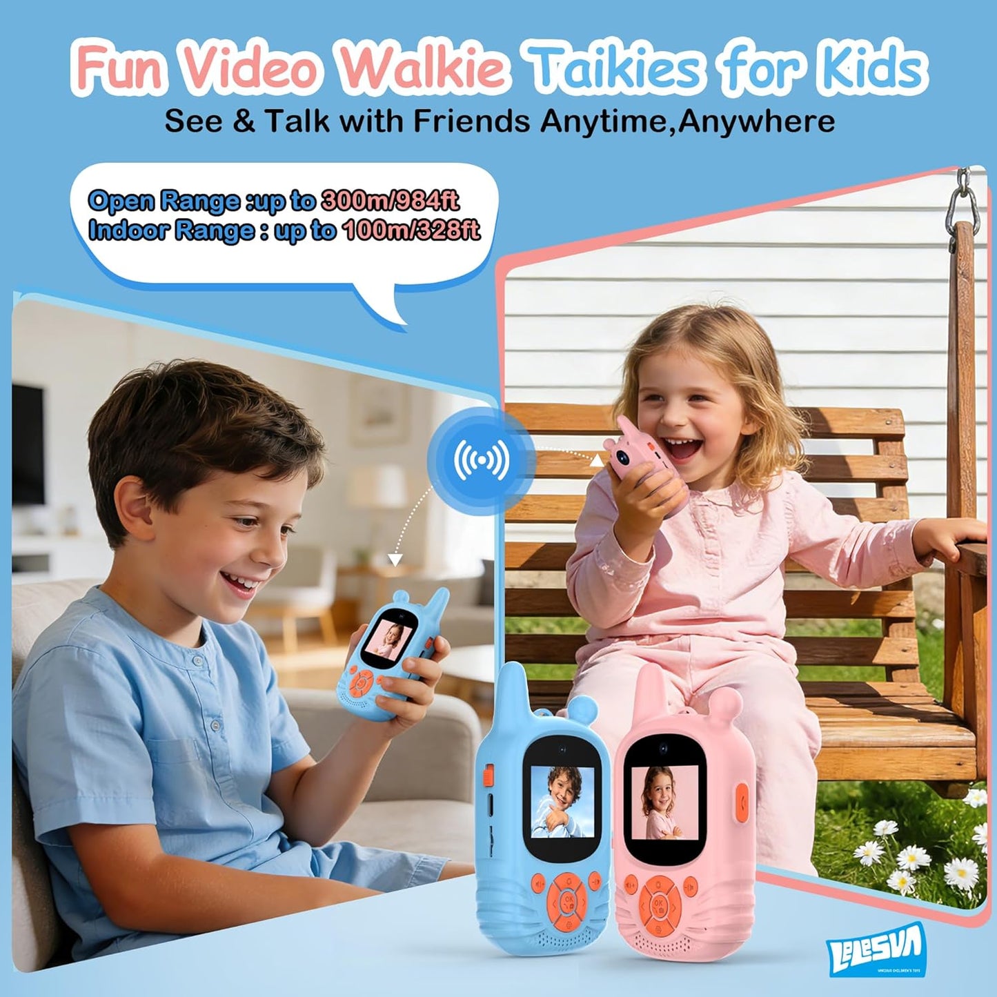 Video-Walkie-Talkies für Kinder