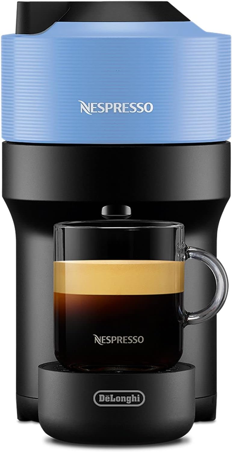 Vertuo Pop Kaffeekapselmaschine, Ohne Aeroccino Pacific Blue
