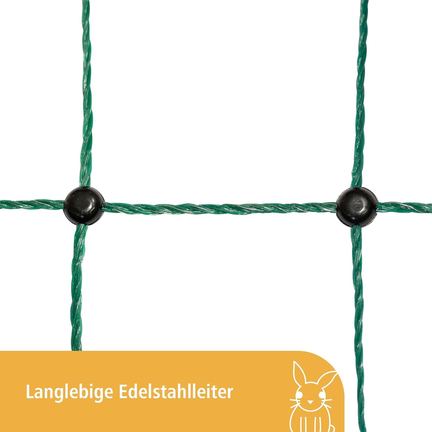 Kleintierzaun, Unisex, Kaninchen Netting einzelne Zinke 65cm - 12M Grün - Grün