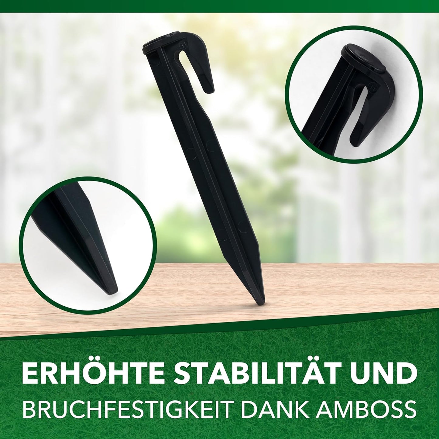 400 x Erdnägel für Mähroboter Kabel, 400