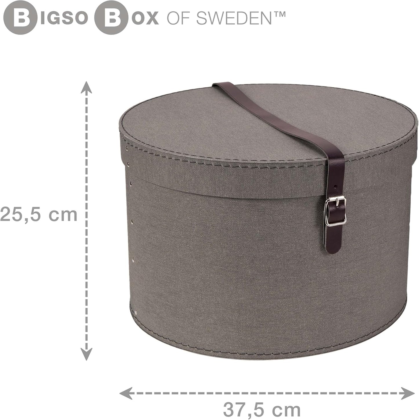 2 x Aufbewahrungsboxen mit Deckel, Grau