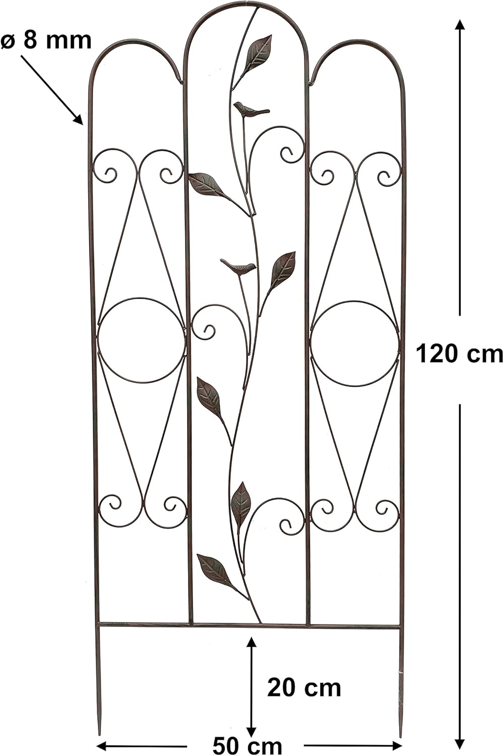 Rankhilfe, 120 cm