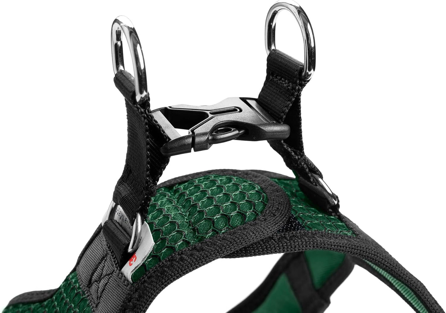 Hundegeschirr Hilo Comfort, dunkelgrün XS