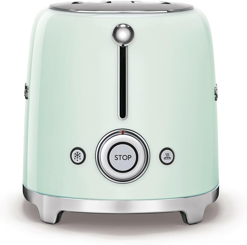 Toaster mit 2 Schlitzen und Bagel-Funktion, Pastellgrün
