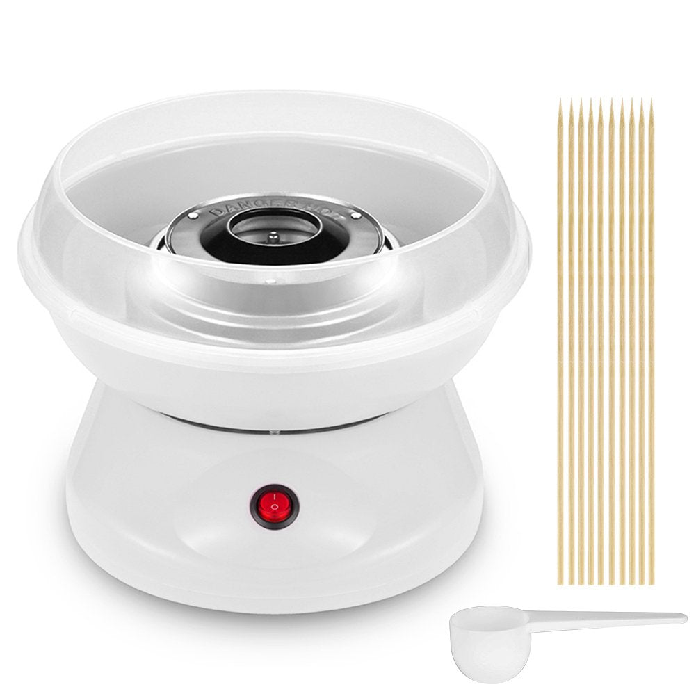 Zuckerwattemaschine mit Zubehör, B-weiss