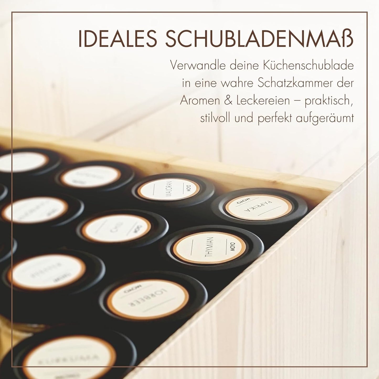 Gewürzgläser Set, 12 x 154ml