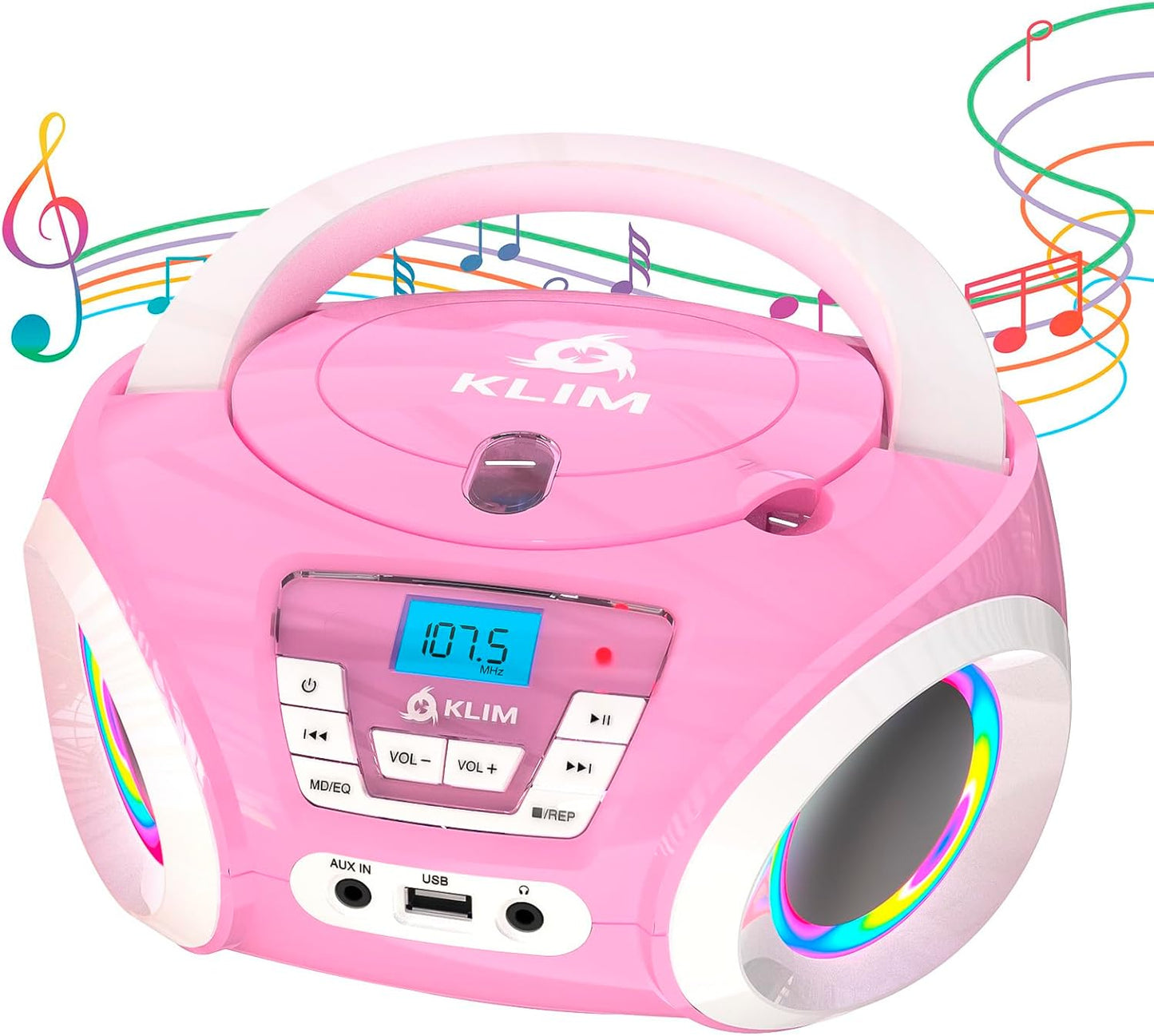 CD-Player für Kinder, Rosa