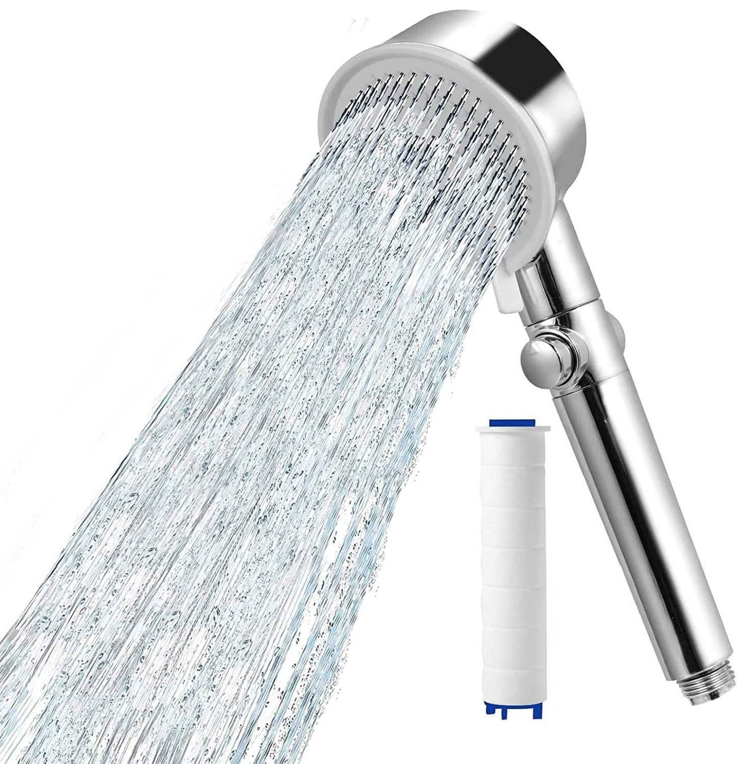 Duschkopf Handbrause mit 5 Funktionen und Stopp-Taste