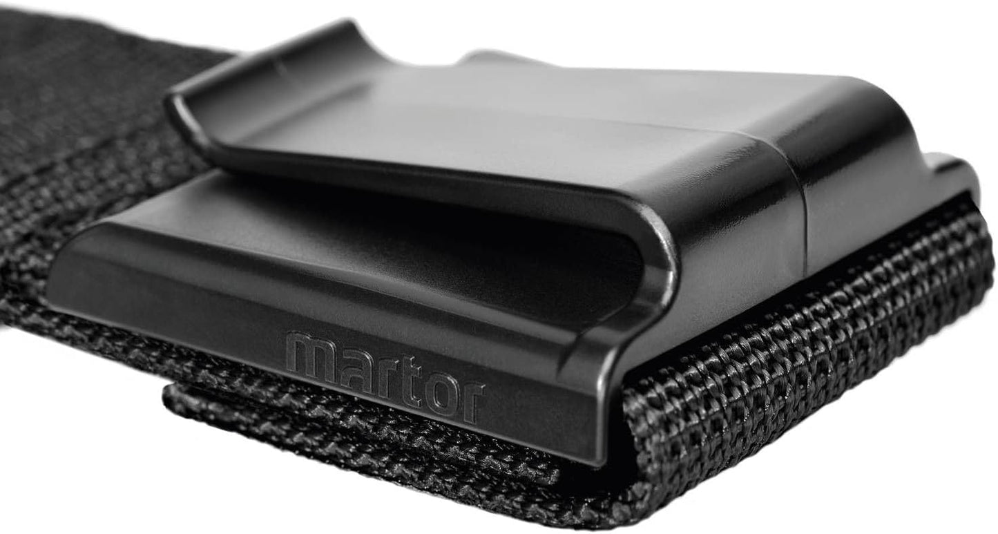 Gürteltasche für Sicherheitsmesser mit 5 Fächern und Clip, L